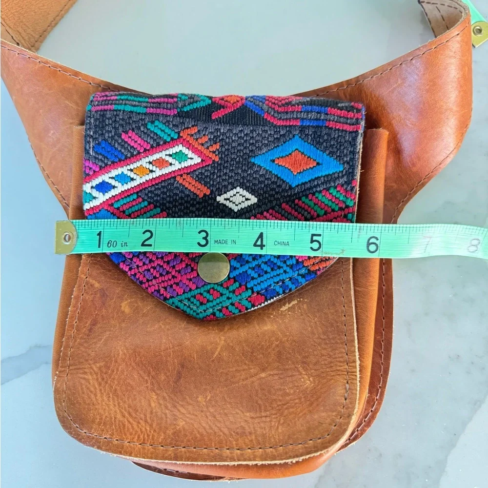 Nena & Co. Hip Satchel Belt Bag. Fanny pack. Leather, Unique. - Picture 7 of 10
